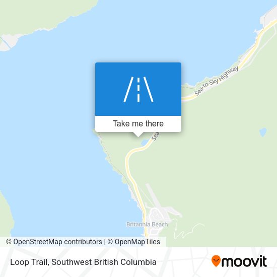 Loop Trail map