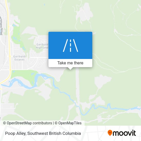Poop Alley map