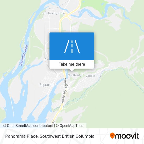 Panorama Place map