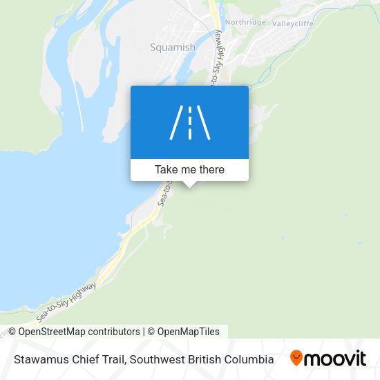 Stawamus Chief Trail plan