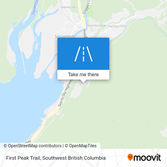 First Peak Trail plan