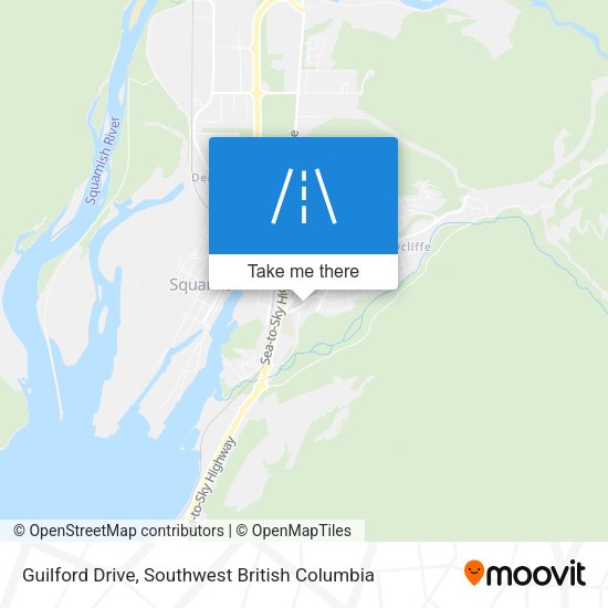 Guilford Drive map