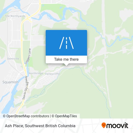 Ash Place map