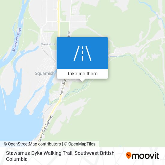 Stawamus Dyke Walking Trail plan
