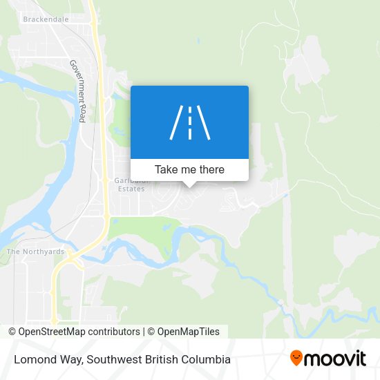 Lomond Way map