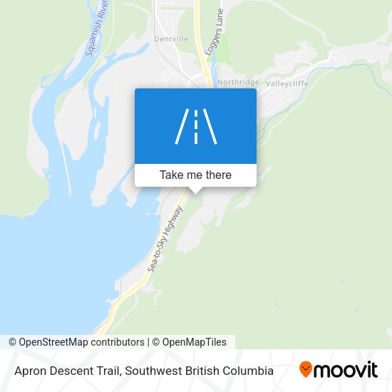 Apron Descent Trail plan