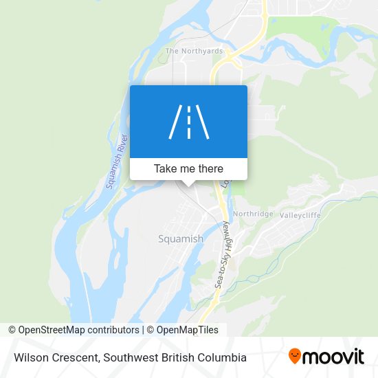Wilson Crescent map