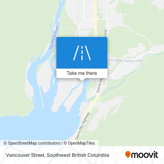 Vancouver Street plan