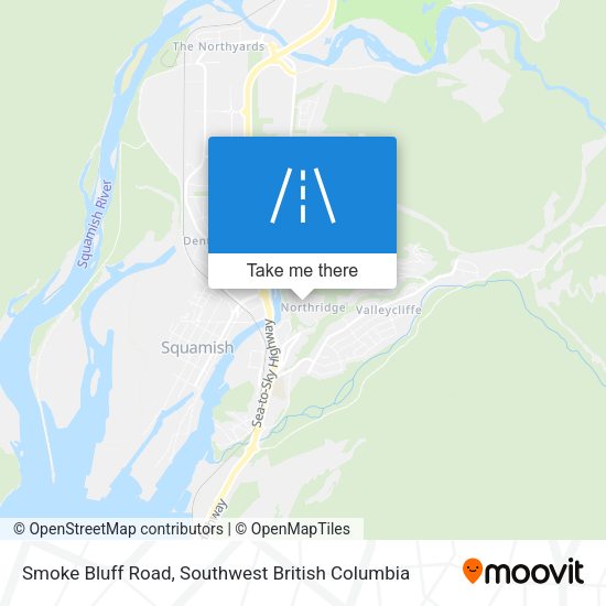 Smoke Bluff Road plan