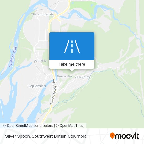 Silver Spoon map