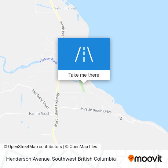 Henderson Avenue map