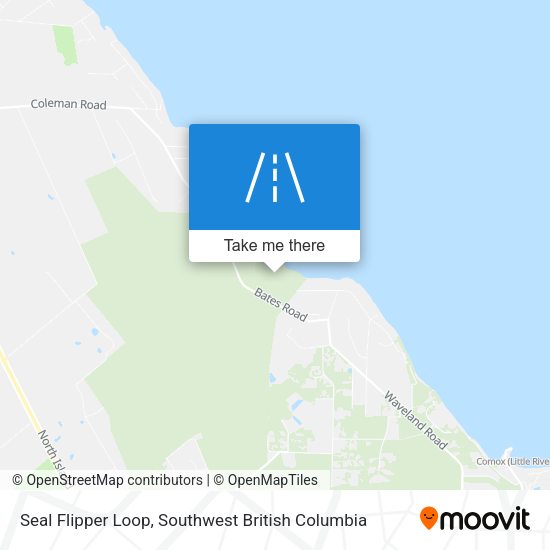 Seal Flipper Loop map