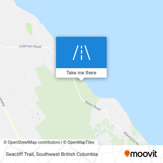 Seacliff Trail map
