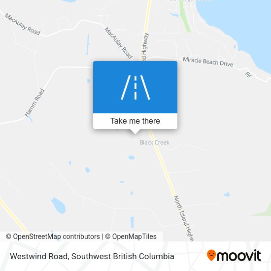 Westwind Road map