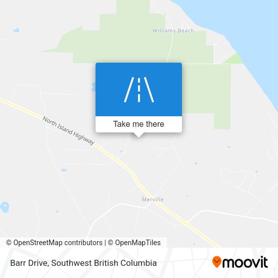 Barr Drive map
