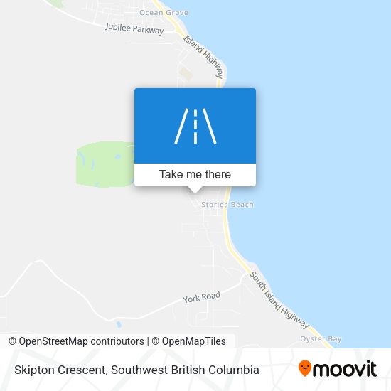 Skipton Crescent map