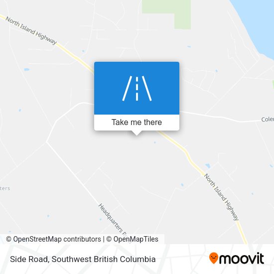 Side Road map