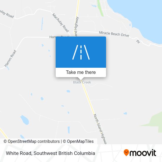 White Road map