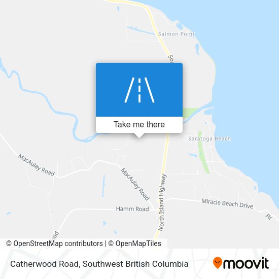 Catherwood Road map