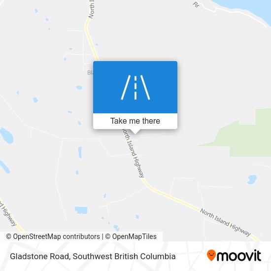 Gladstone Road map