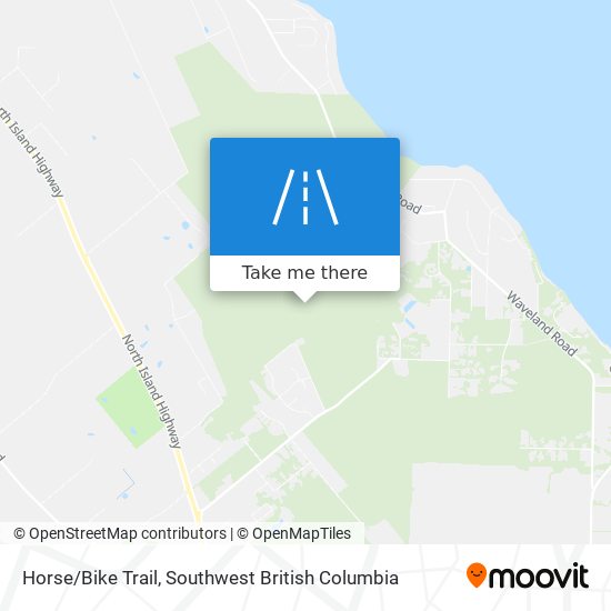 Horse/Bike Trail map