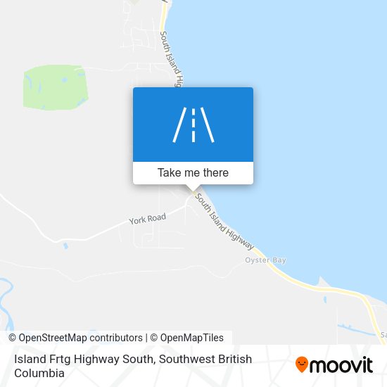 Island Frtg Highway South map