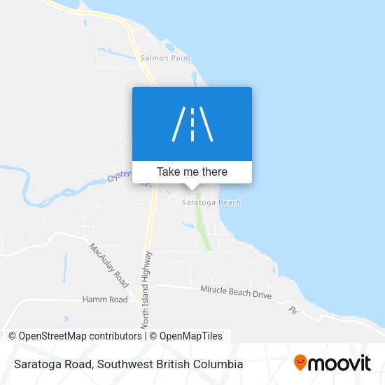Saratoga Road plan