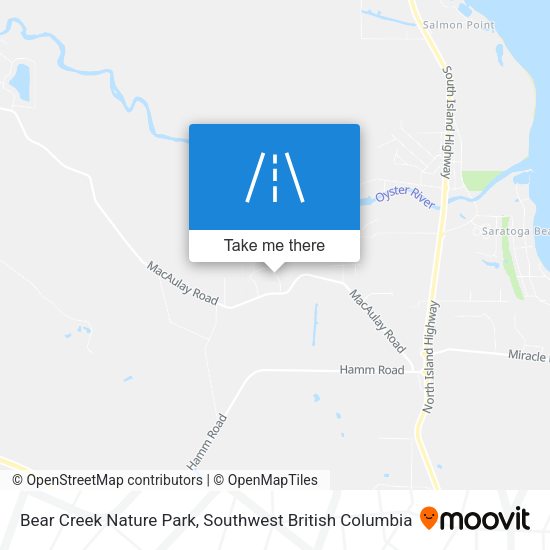 Bear Creek Nature Park map