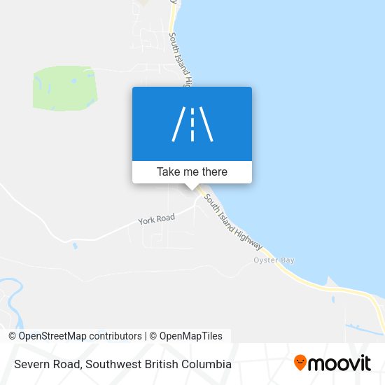 Severn Road map