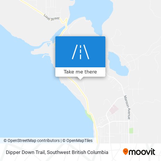 Dipper Down Trail plan