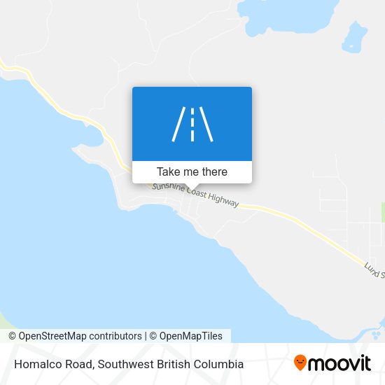 Homalco Road map