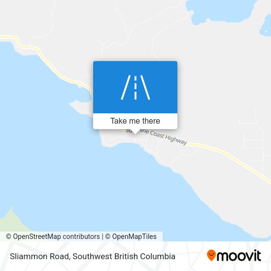 Sliammon Road plan