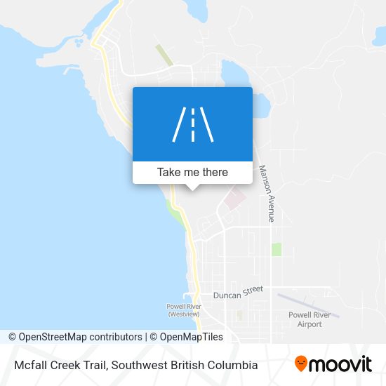 Mcfall Creek Trail map