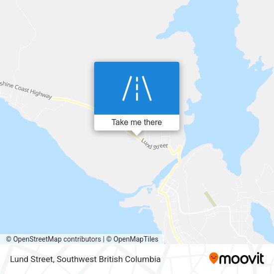 Lund Street map