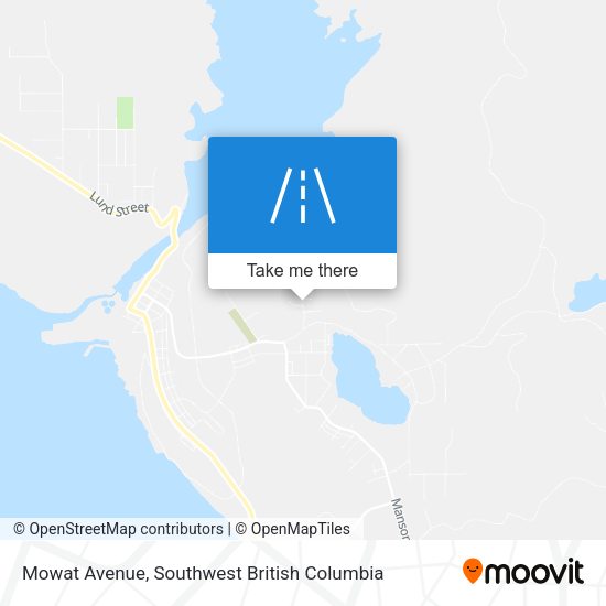 Mowat Avenue map