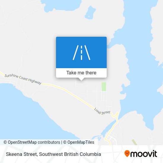 Skeena Street map