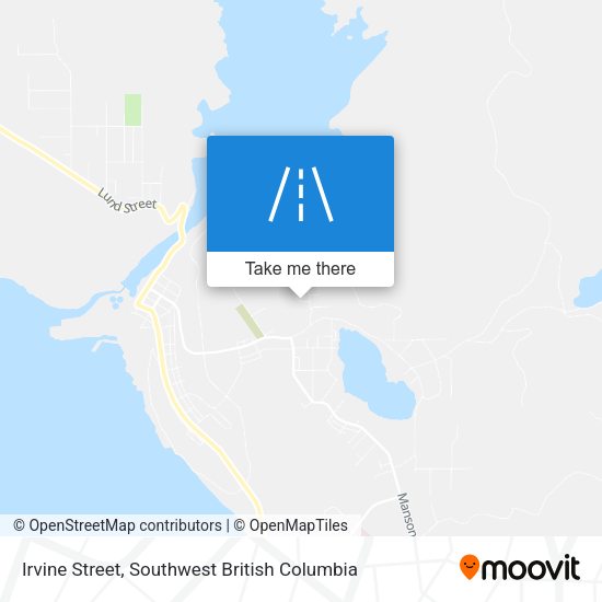 Irvine Street plan