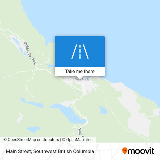 Main Street map