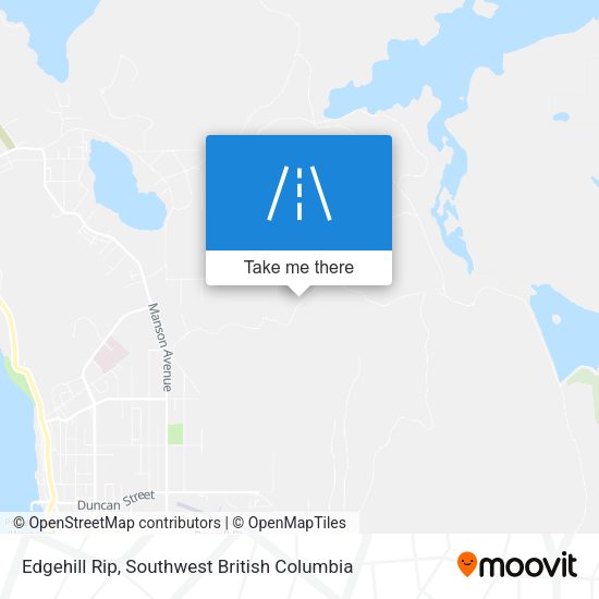 Edgehill Rip map