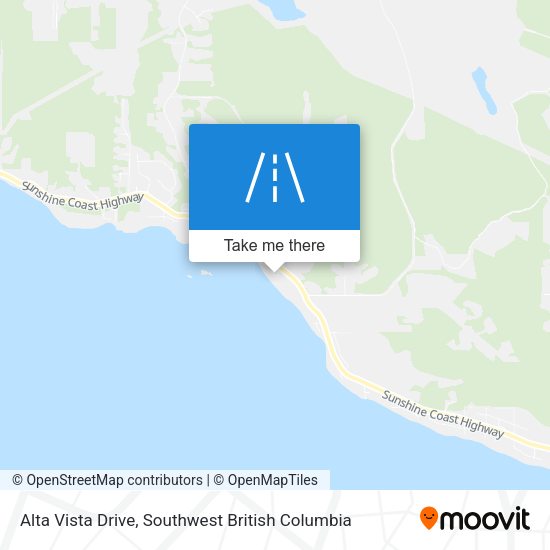 Alta Vista Drive plan