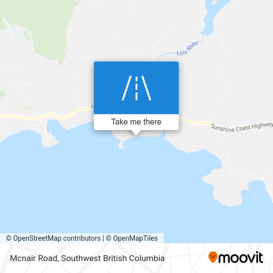 Mcnair Road map