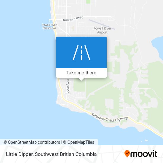 Little Dipper map