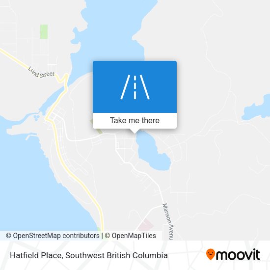 Hatfield Place map