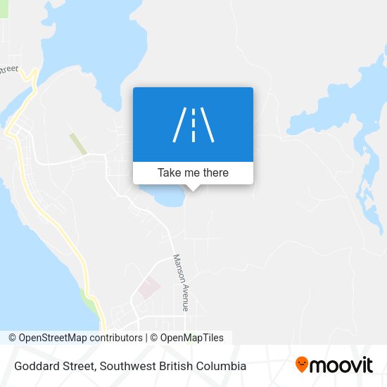 Goddard Street map
