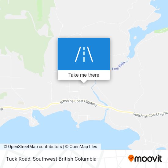 Tuck Road map
