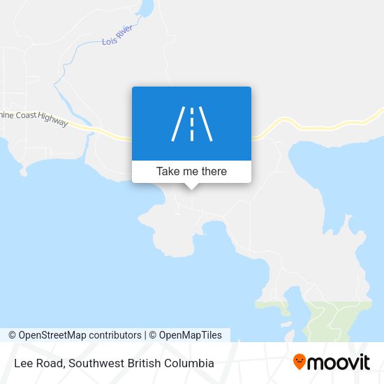 Lee Road map
