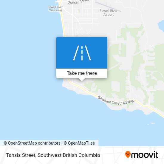 Tahsis Street plan