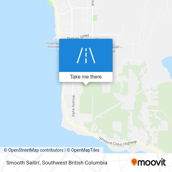 Smooth Sailin' map