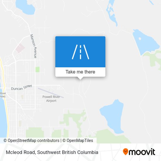 Mcleod Road map