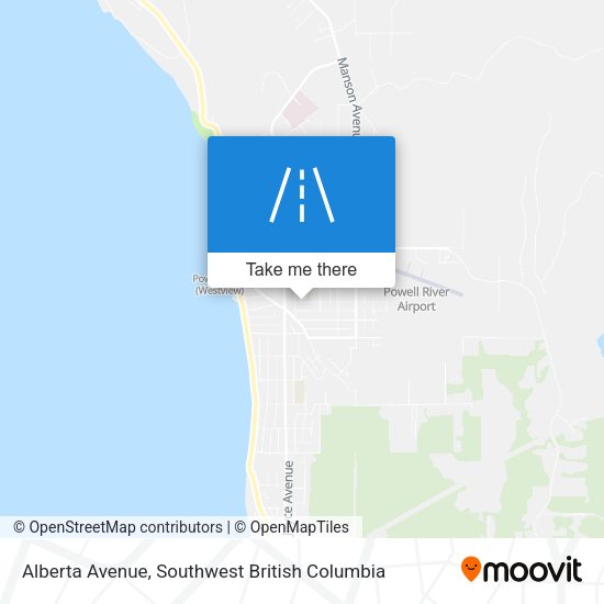 Alberta Avenue map